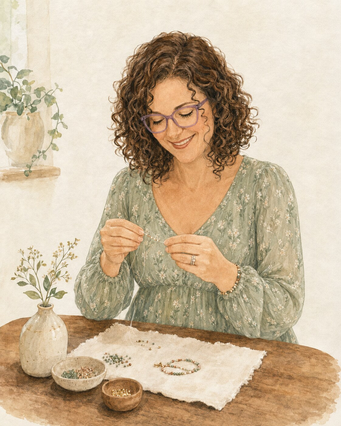 Keerstin, founder and maker at The Willow House
